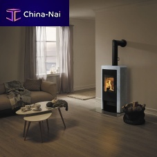 Wood heating stove NEX4 kW8 kWfloor-mounted