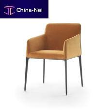 Contemporary chair ZETELindoorfabricleather