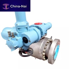 Electric valve ballfor controlshut-off