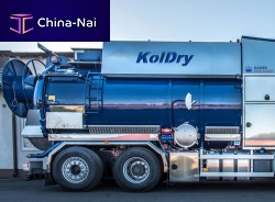 Vacuum dewatering system KOLDRYsludge