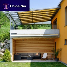 Patio canopy TD 1aluminumfabricglass