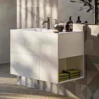 Contemporary bathroom QUADTWOMDFCristalplant®commercial