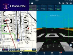 Flight simulation software for aeronauticsiPhone®