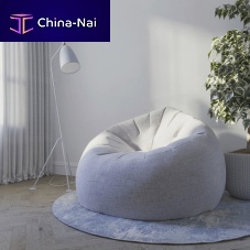 Contemporary bean bag Madfabricgrayblue
