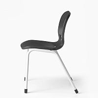 Contemporary chair ERGOS SHELLindoorpolypropylenemetal base