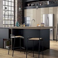 Contemporary kitchen AMBIANCE FACTORYoakquartzlaminate