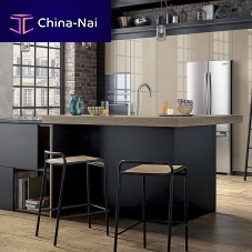 Contemporary kitchen AMBIANCE FACTORYoakquartzlaminate