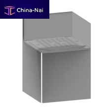 Surface-mounted light fixture QUADROLEDsquarepainted aluminum