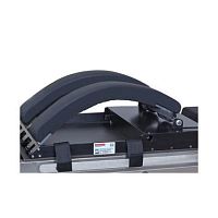 Spine surgery abdominal support positioning