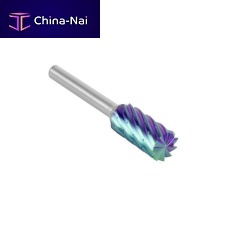 Tungsten carbide milling cutter solidanglefor non-ferrous metals
