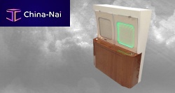 Aircraft fold-out table
