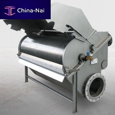 Drum screen IDRASCREEN®screwfor wastewater treatmentfine
