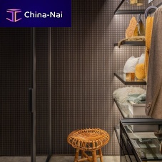 Construction wood panel Chocolatrigidfor interiorwall-mounted