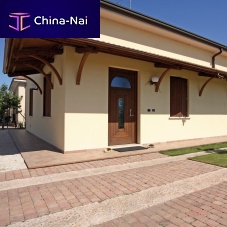 Patio canopy entrancewooden frameinclined