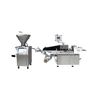 Mechanical cheese slicing machine FF20horizontalwith conveyor