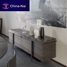 Contemporary sideboard AURAmetalglassmarble