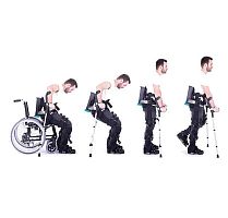 Dual-leg rehabilitation exoskeleton HANK gaitstanding position