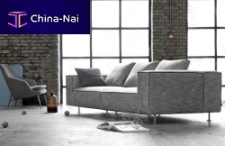 Modular sofa BOXcontemporaryfabricleather