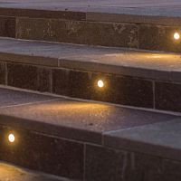 Recessed floor light fixture SMILELEDroundIP67