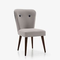 Contemporary chair MUSEindoorfabricbeech base
