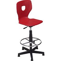 Contemporary chair SILHOFLEX indoorchromenylon