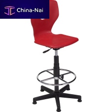 Contemporary chair SILHOFLEX indoorchromenylon