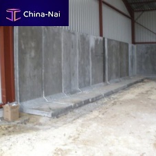 Reinforced concrete wall Lprefabwith modular panels