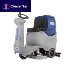 Ride-on floor cleaning machine RACER R 85 FD 65 BCbattery-poweredcompact