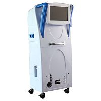 Trolley-mounted colon hydrotherapy unit