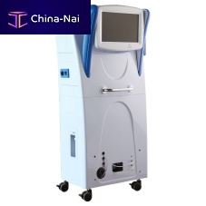 Trolley-mounted colon hydrotherapy unit
