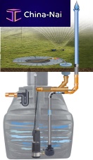 Garden rainwater recovery kit QUICK