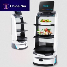 Food delivery robot LuckiBot Profor hotelfor hospitalfor restaurant