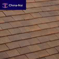 Plain roof tile DOYETflatlargeclay