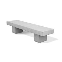 Contemporary public bench VORAconcretesustainable