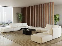 Modular sofa GINcontemporaryfabricbrown