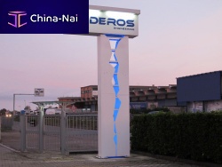 Advertising totem