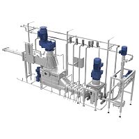 Butter production line
