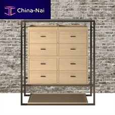High sideboard VEROcontemporarynatural oaksucupira