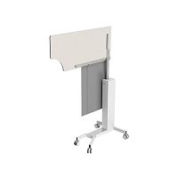 X-ray radiation shielding screen AMS460mobilewith window0.50 mm