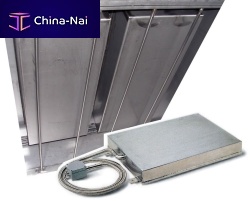 Piezoelectric ultrasonic transducer EIimmersible