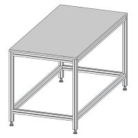 Aluminum workbench 4944