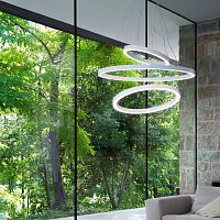 Hanging light fixture GAVINLEDroundmetal
