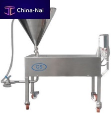 Jelly batch blender for the food industryfor filling machines