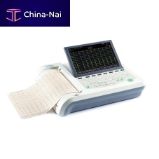 Resting electrocardiograph EM-1201A12-channeldigitalwith printer