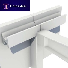 Reinforced concrete roof gutter H-40square