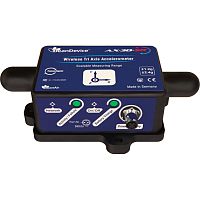 3-axis acceleration sensor 2.4GHz AX-3D SRvibratingMEMScompact