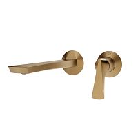 Washbasin mixer tap VENTAGLIO : 72088wall-mountedmetalbathroom