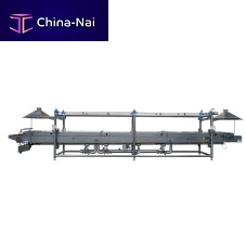 Steam industrial cooker CVcontinuouspastawith conveyor