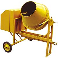 Electric concrete mixer 125 seriesgasolinemobile