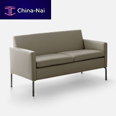 Compact sofa SOCRATEcontemporaryfabricleather